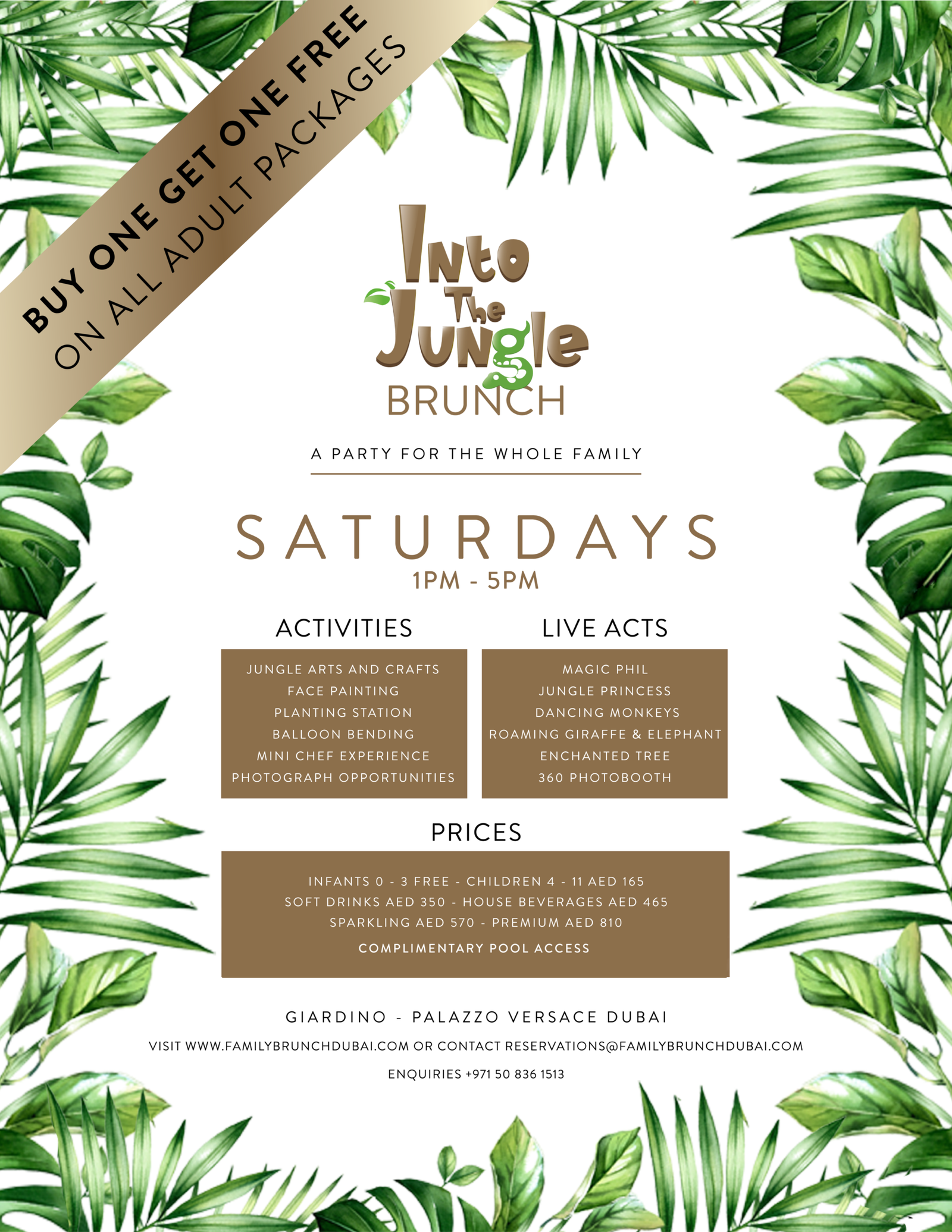 Into The Jungle Flyer